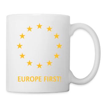 Europe First! Europe First! (1C) - Mug - white - Right
