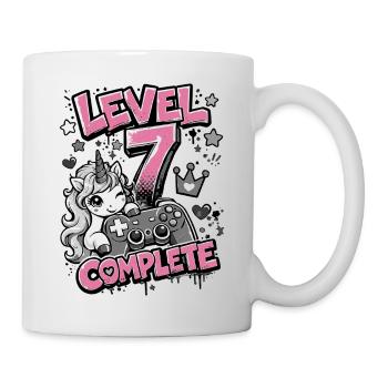 Level 7 Completed - Unicorn Controller - Mug - white - Right