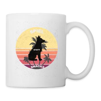 Retro - Tasse - Weiß - Rechts