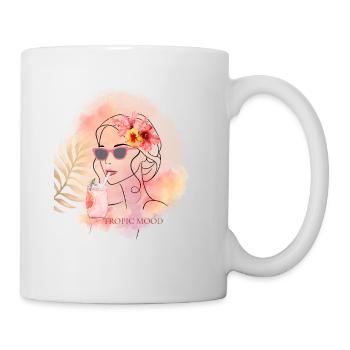Tropic Mood Summer Design - Mug - white - Right
