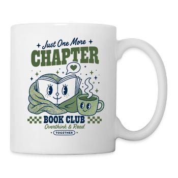 Just One More Chapter Book Club - Mug - white - Right
