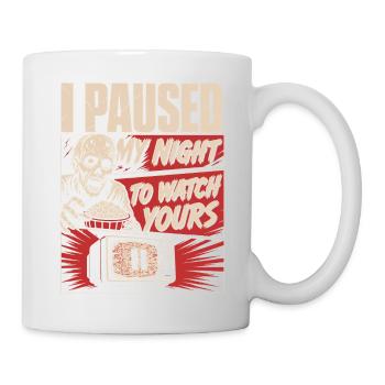 Horror Personality Trait Design - Tasse - Weiß - Rechts