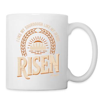 Logo de Sourdough Sunrise - Mug blanc - blanc - Droite