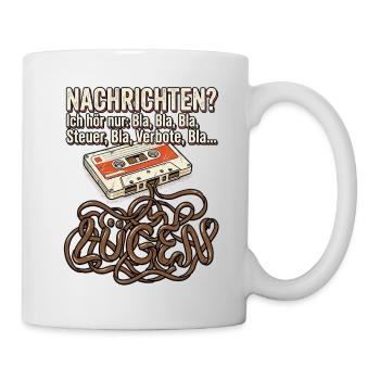 Kein Bock Mehr - Tasse - Weiß - Rechts