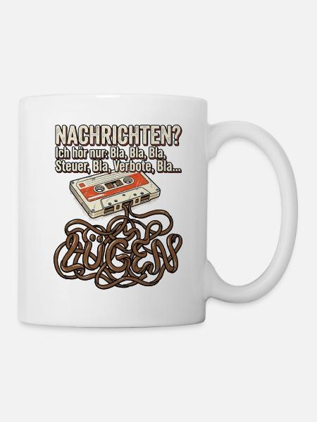 Kein Bock Mehr - Tasse - Weiß