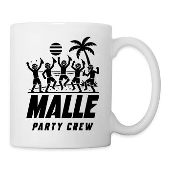 Malle Party Crew Vacation - Mug - white - Right