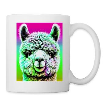 Alpaga - Mug blanc - blanc - Droite
