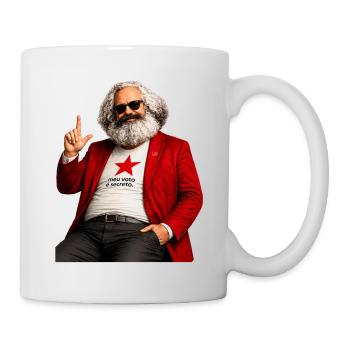 Karl Marx - My vote is secret - Mug - white - Right