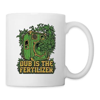 Dub Reggae Garden - Tasse - Weiß - Rechts