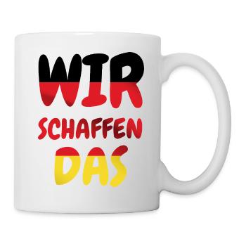 Wir Schaffen Das - Tasse - Weiß - Rechts