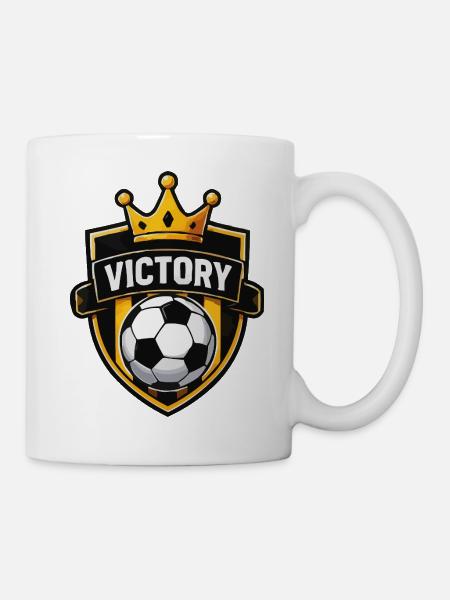 Fußball Abzeichen - Tasse - Weiß