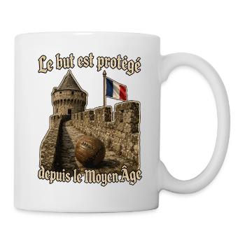 Dinan Rempart Foot - Tasse - Weiß - Rechts