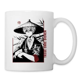 Samurai  - Tasse - Weiß - Rechts