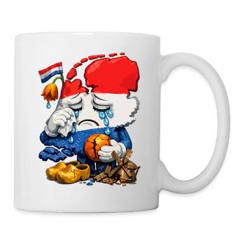 Der Kummer der Niederlande - Tasse - Weiß - Rechts