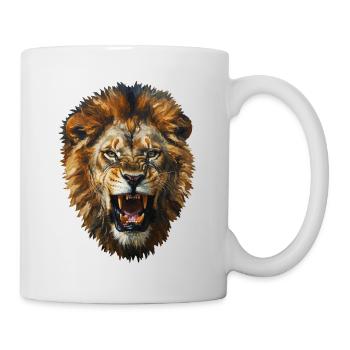 Lion's Head - Mug - white - Right
