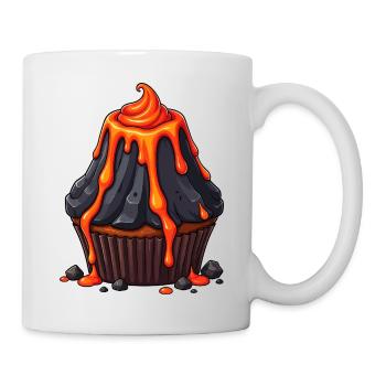 Volcanic Lava Cupcake - Mug - white - Right