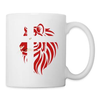 Dinamarca - Denmark - Tiger Flags - Mug - white - Right