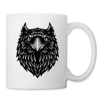 Griffon Falcon Mascot Logo Sport Gaming - Mug - white - Right