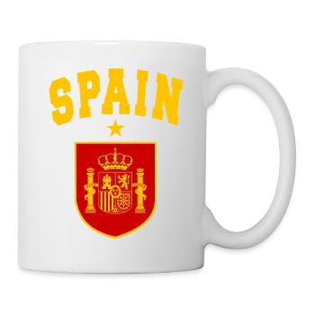 SPANIEN SPAIN España EUROPA SPANISCHE SPORT FAN - Tasse - Weiß - Rechts
