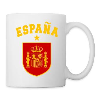 SPANIEN SPAIN España EUROPA SPANISCHE SPORT FAN - Tasse - Weiß - Rechts