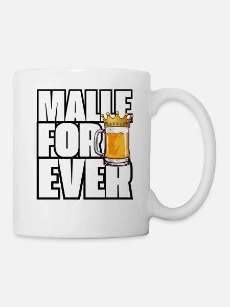 Malle for ever - Tasse - Weiß
