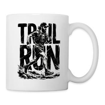 Trailrun - Tasse - Weiß - Rechts