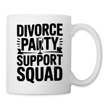 Divorce Party Support Squad - Mug - white - Right