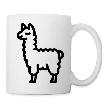 lama - Mug - white - Right