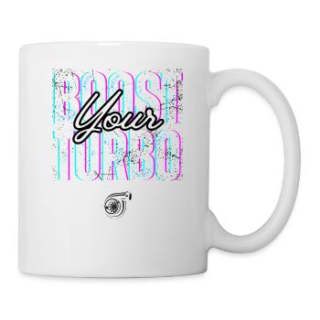 Turbo Booster Noir - Mug blanc - blanc - Droite