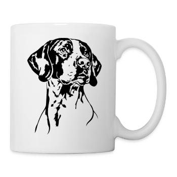 Pointer Portrait Dogs Hunting Dogs Hunting Dog Wilsigns - Mug - white - Right