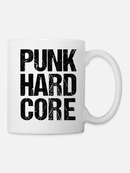Punk HardCore - Tasse - Weiß