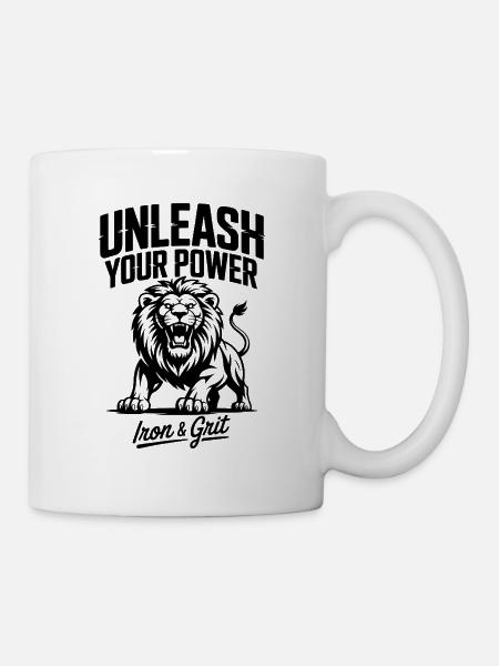 Unleash your lion power. - Mug - white