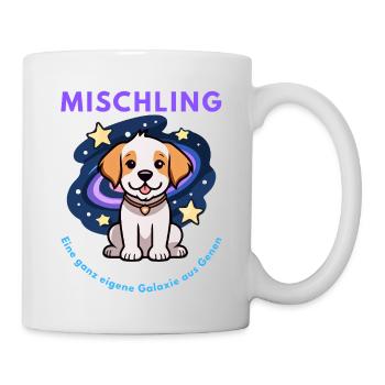 Mischling Design 3 - Tasse - Weiß - Rechts