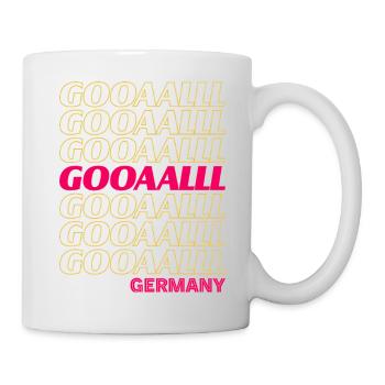 Gooaall Germany Soccer Fan Celebration Style - Mug - white - Right
