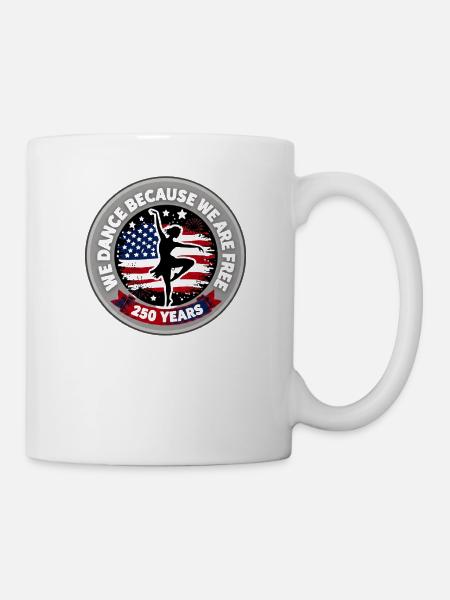 The dance of freedom 250 years - Mug - white