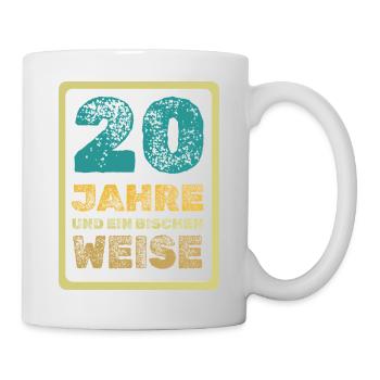 20 - Tasse - Weiß - Rechts