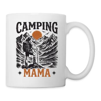 Randonnée - Aventure en plein air - Camping Mama - Mug blanc - blanc - Droite