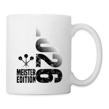 Maillot du champion de fléchettes 2026 de la Kreisliga noir blanc - Mug blanc - blanc - Droite