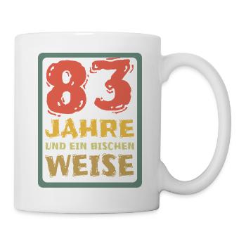 83 - Tasse - Weiß - Rechts