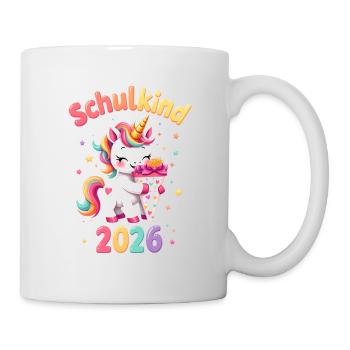 Scolaire 2026 Inscription scolaire 2026 Retour à l’école - Mug blanc - blanc - Droite