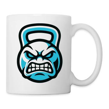 Kettlebell Devil Graphic - Mug - white - Right