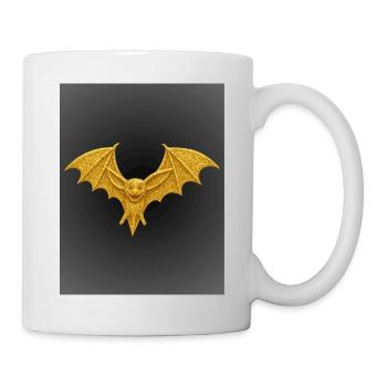 Goldener Funkenflügel - Tasse - Weiß - Rechts