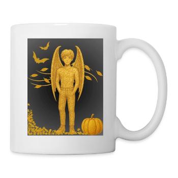 Herbst Edition Vampir-Dämon - Tasse - Weiß - Rechts