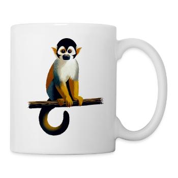 Squirrel monkey - Mug - white - Right
