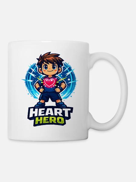 Heroine or heroine of all hearts - Mug - white