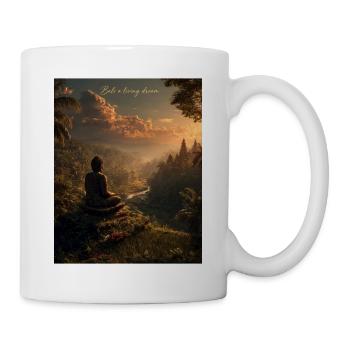 Bali Silence in the evening light - Mug - white - Right