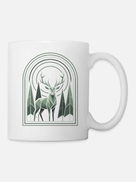 Wandern – Outdoor-Abenteuer – Wildnis - Tasse - Weiß