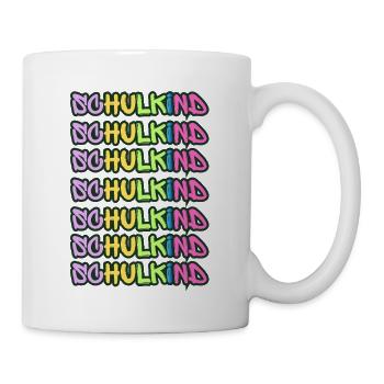 Cooler Schriftzug für Schulkind-Design - Tasse - Weiß - Rechts