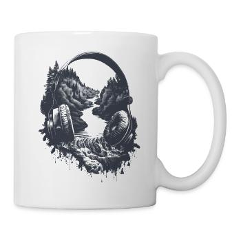 Wandern – Die Geräusche der Natur - Tasse - Weiß - Rechts