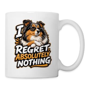 Shetland Shepherd - Tasse - Weiß - Rechts